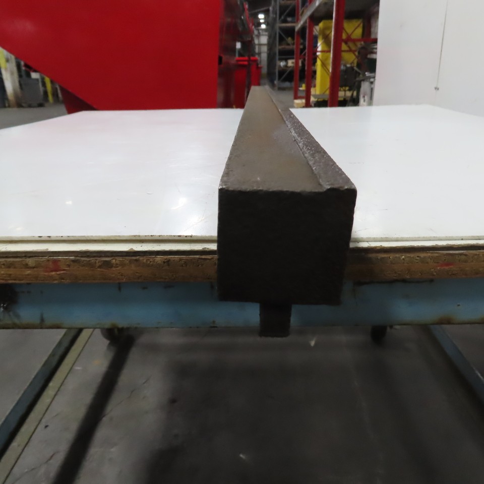 48" L x 0.065" Horizontal Offset Joggle Press Brake Die Block 2" H 2" Thick
