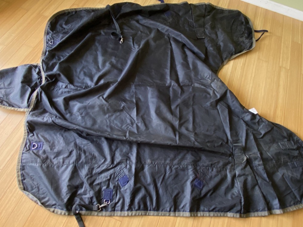 76" Authentic BAKER 5/A Waterproof Breathable Turnout Sheet~1200D~Buckle Front