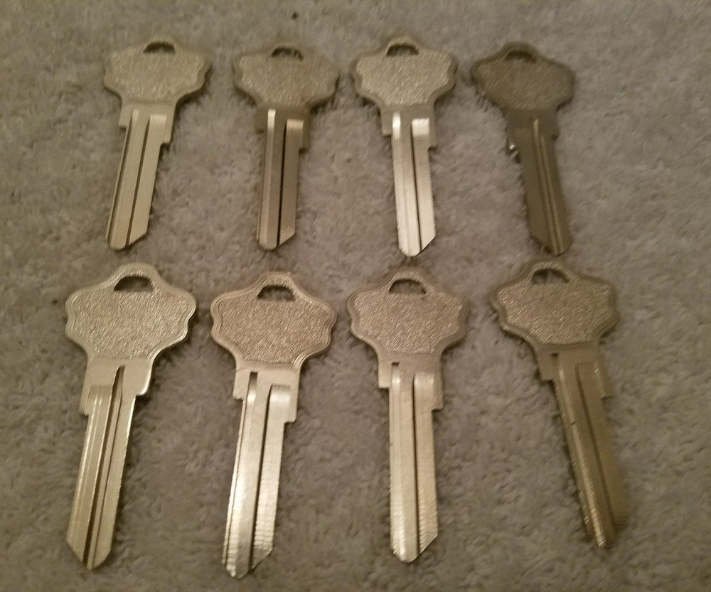 (8) Titan Look Alike Key Blanks (New)