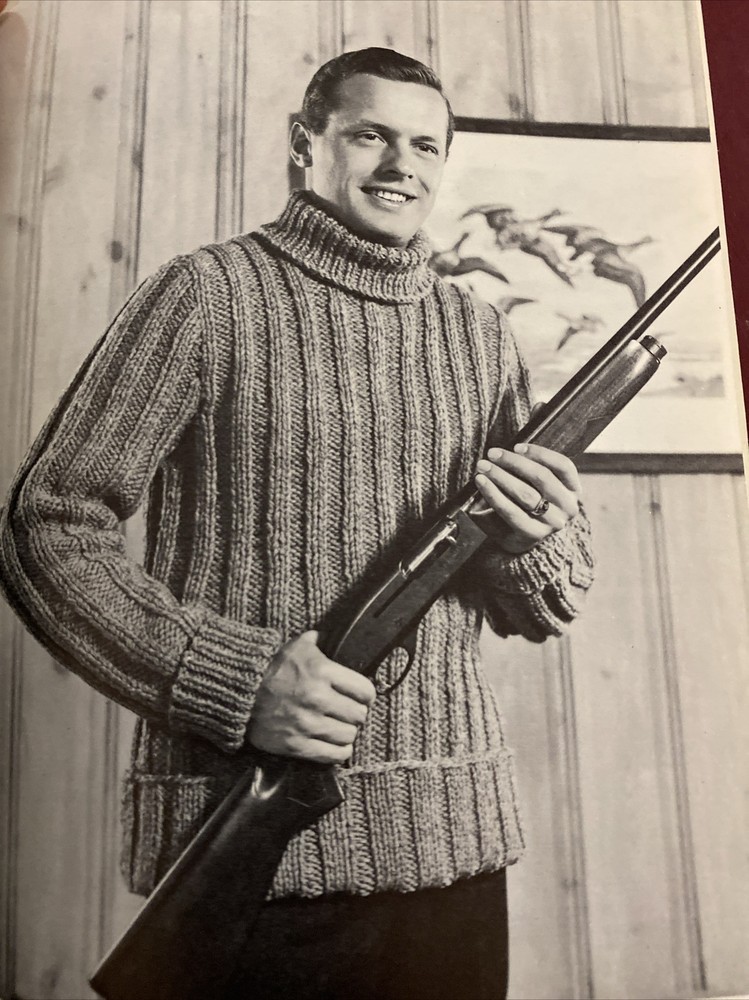 Knits For Men Sweaters And Accessories Pattern Booklet