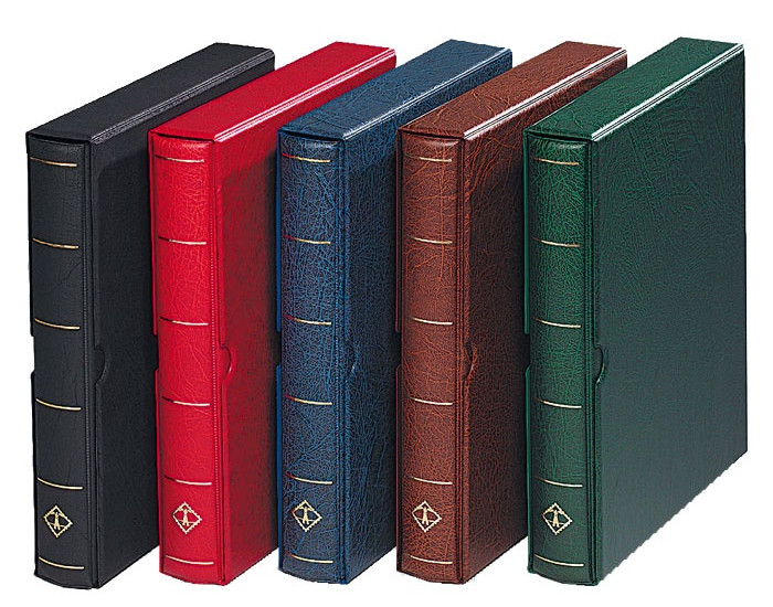 Lighthouse Vario-F Binder & Slipcase - Black 3-Ring Archival Storage Set