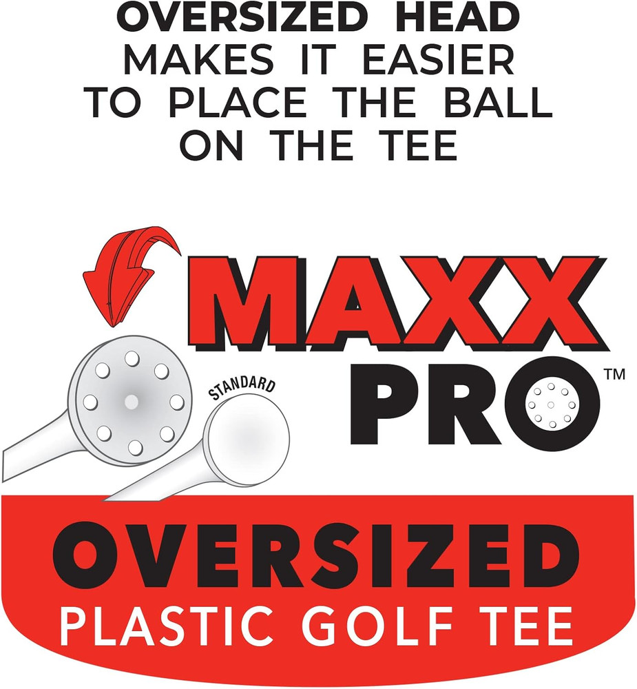 Pride Golf Tee Maxxpro 10Ct