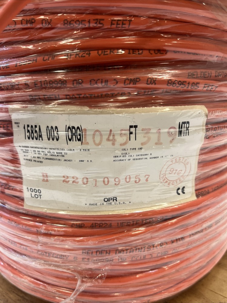 1585A 003 (ORG) 1045FT Category 5
