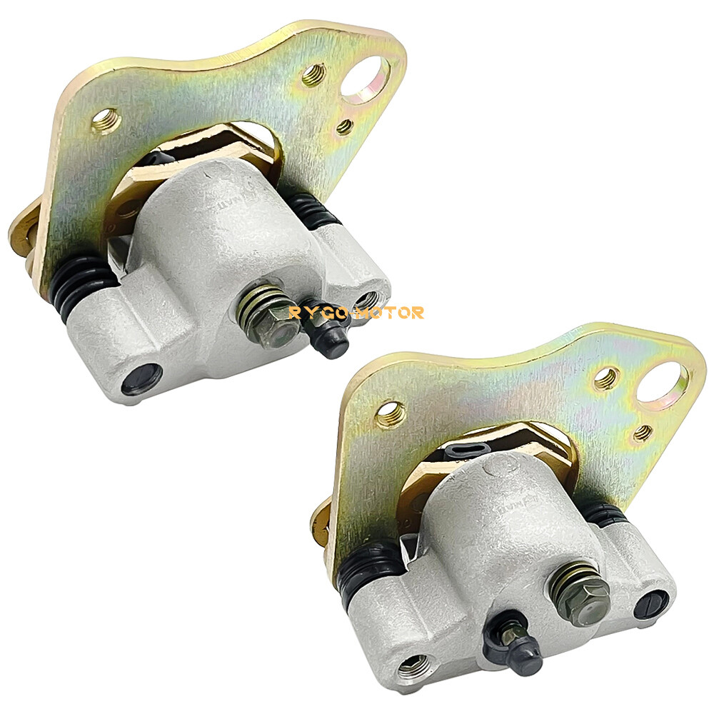 Front Rear Brake Calipers & Pads for Polaris Sportsman 400 450 500 570 800 ETX