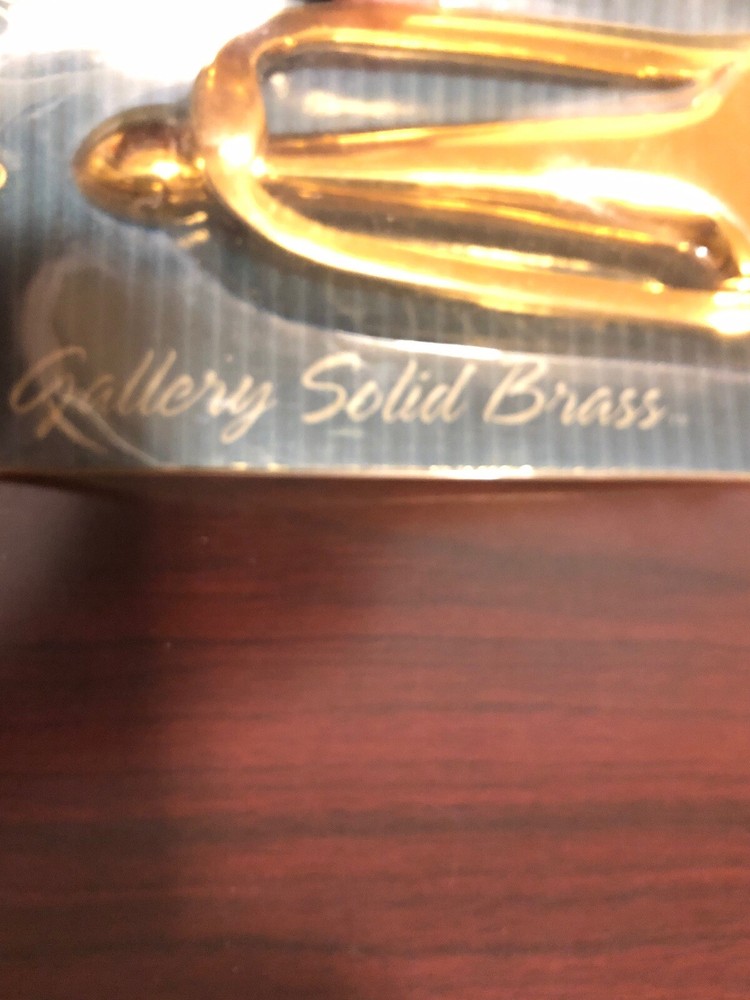 6 1/2” Solid brass door knocker N215-947