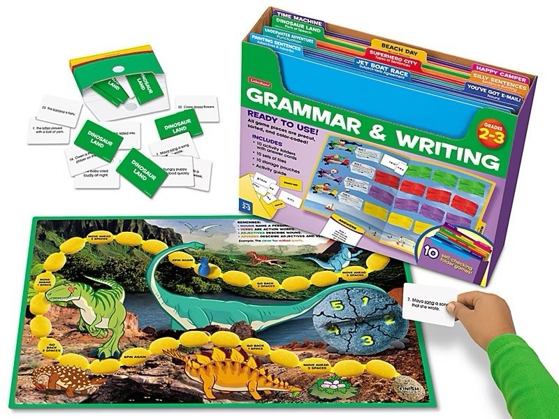 Lakeshore Grammar & Writing Folder Game Library RR796 New!!