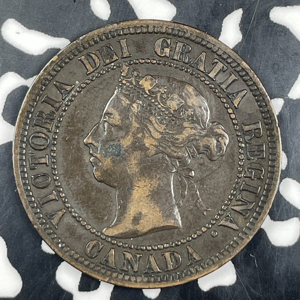 1891 Canada Large Cent Lot#C9748 Nice! Better Date