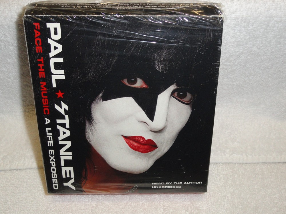 KISS Paul Stanley Face the Music A Life Exposed Read by Paul 10CD’s 12.5 Hrs