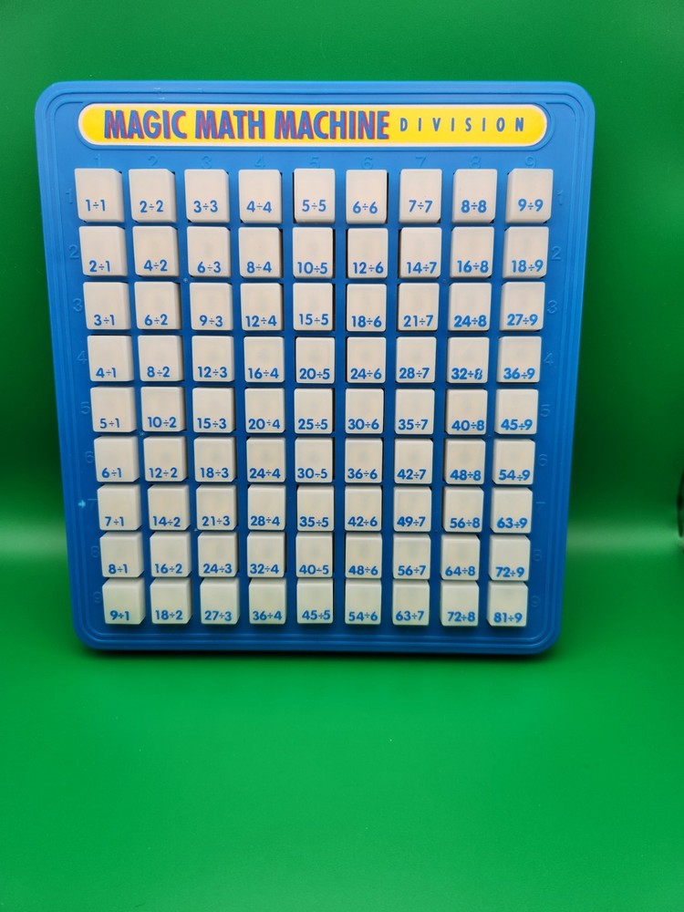 Lanard Toys Magic Math Machine Division 1988