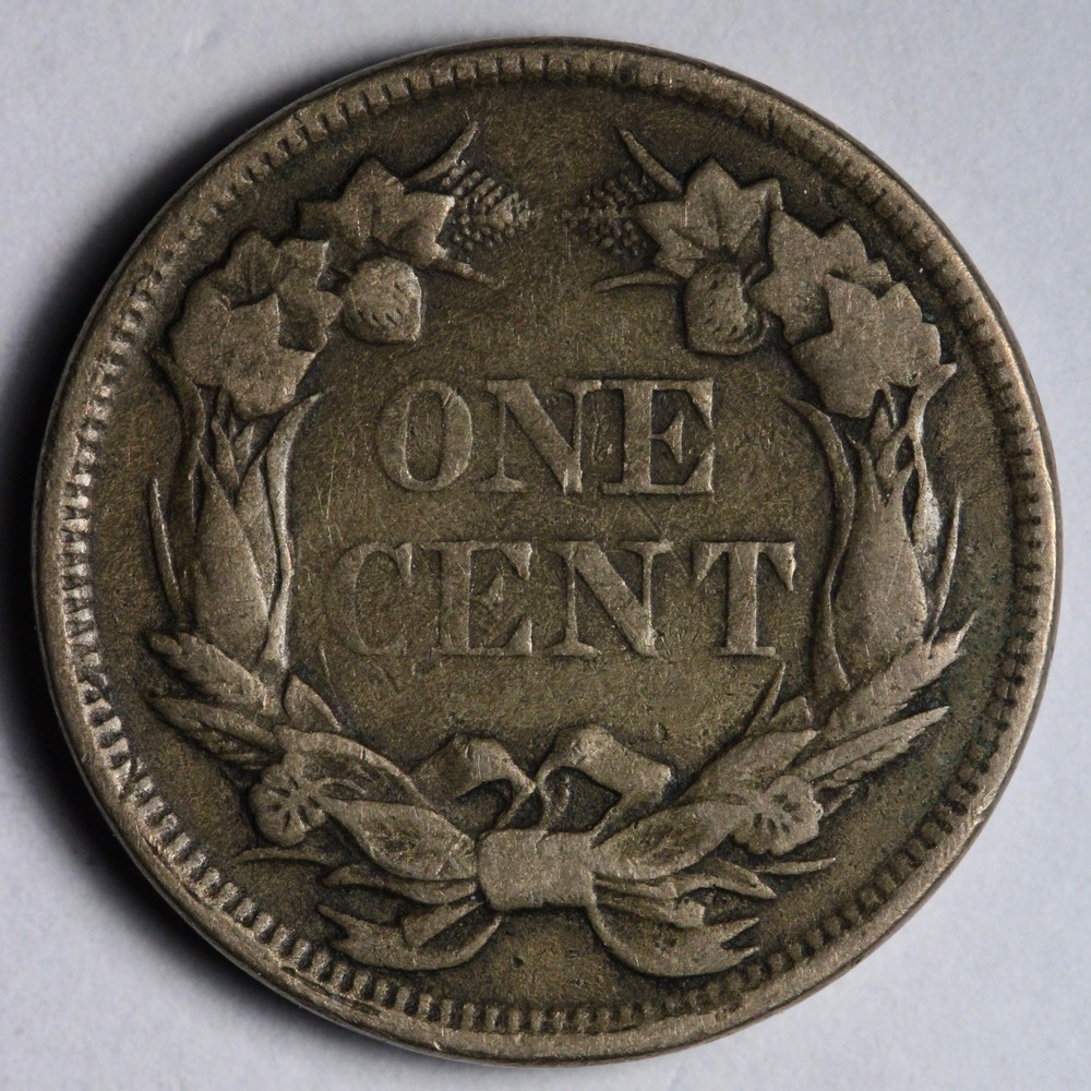 1857 Flying Eagle Cent Penny XF E109 UDEL