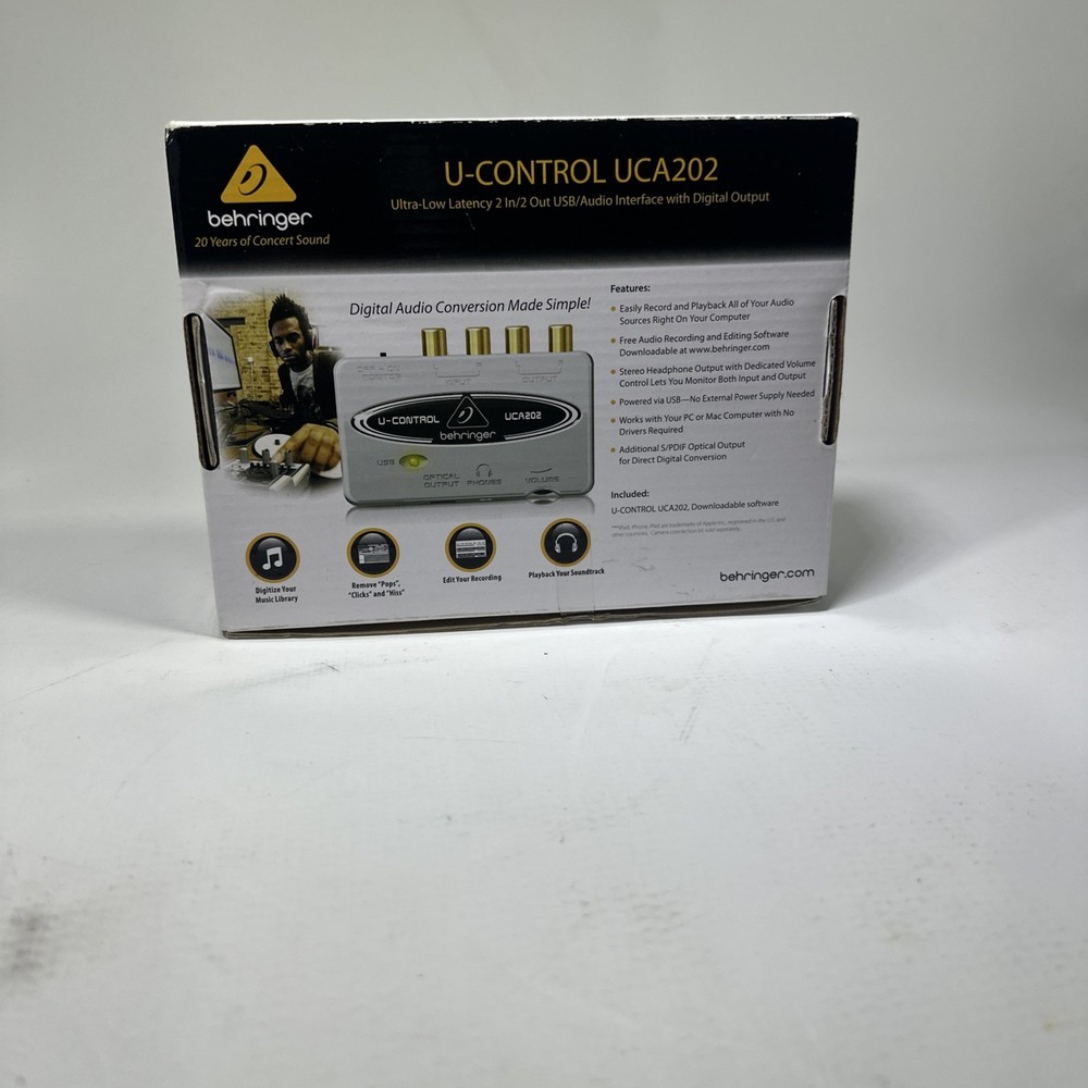 Behringer UCA202 Digital Recording Interface