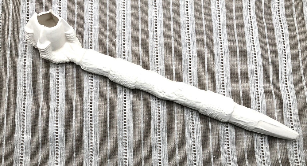 Native American Indian Claw Eagle Pipe Ceramic Bisque Ready to Paint