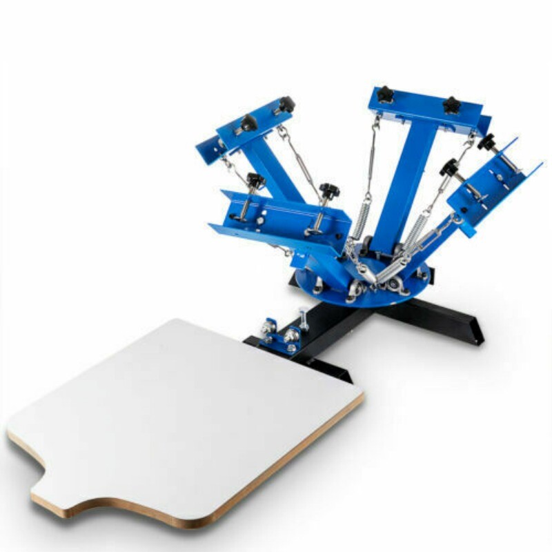 Multi-colour Screen Printing Machine 4-colour 1-position Screen Printing Machine