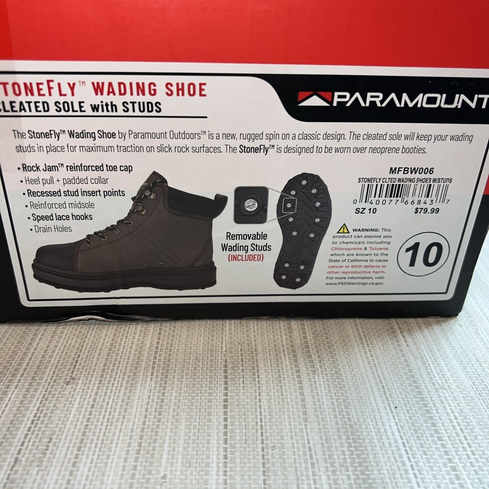 Paramount Outdoors Stonefly Cleated Wading Boot - Men's USED