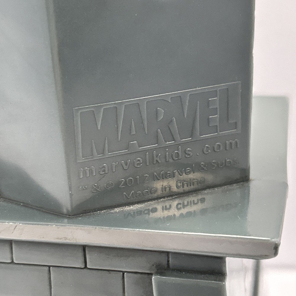 Marvel Amazing Spiderman Clock And Bank Spider-Man 2012 Working