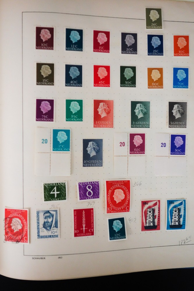 Netherlands Solid Early Stamp Collection