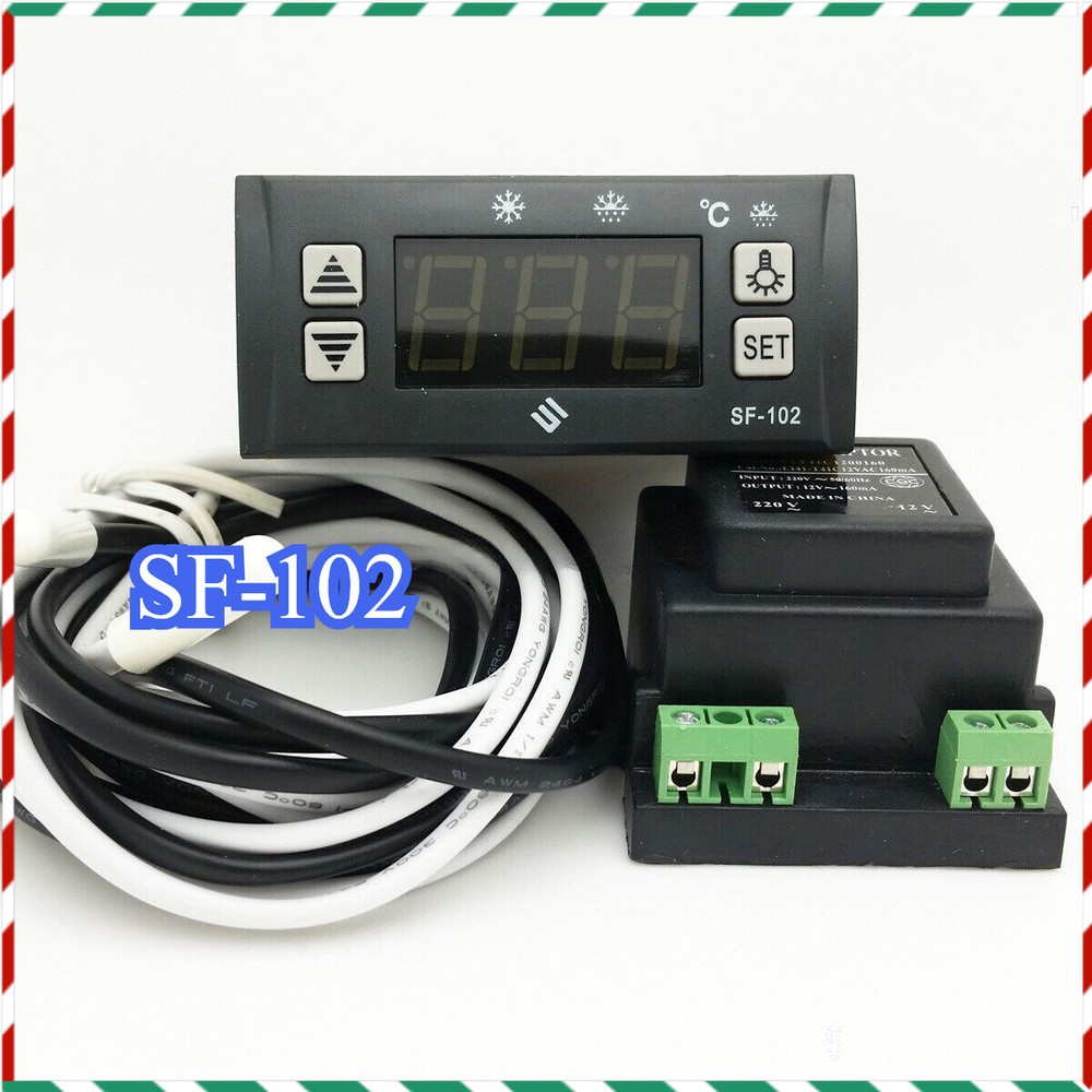 Shangfang SF-102 1PC Digital Display Temperature Controller Thermostat Fast Ship