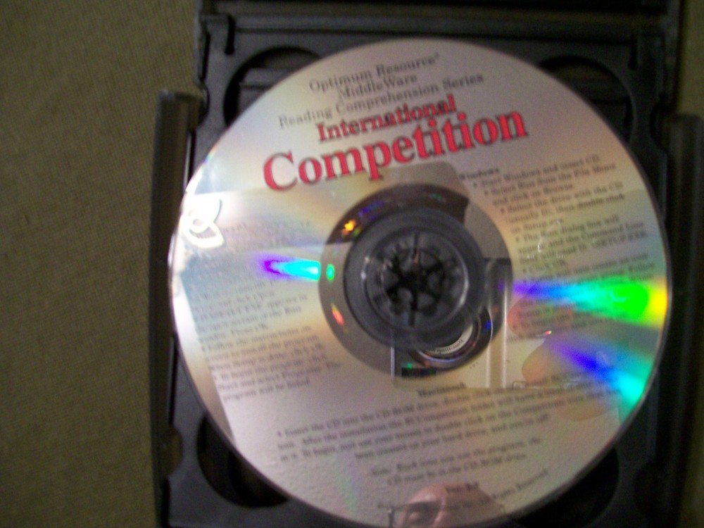 Optimum Resource MiddleWare Reading Comprehension - INTERNATIONAL COMPETITION