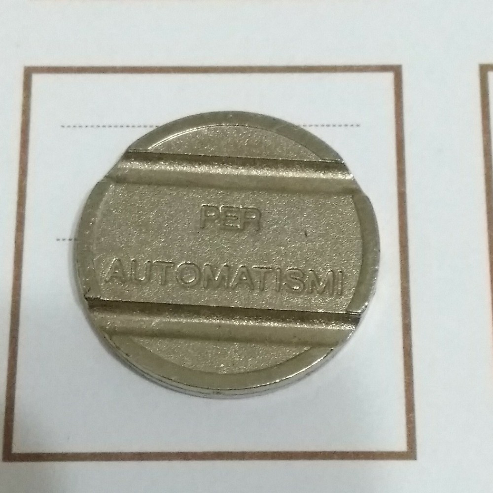 Years '80 - Token For Dining Games - For Automatisms