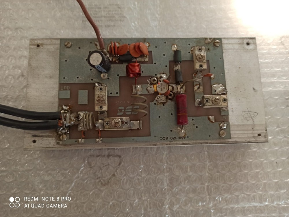 RF Broadcast Card SDG 80 Watt FM Amplifier