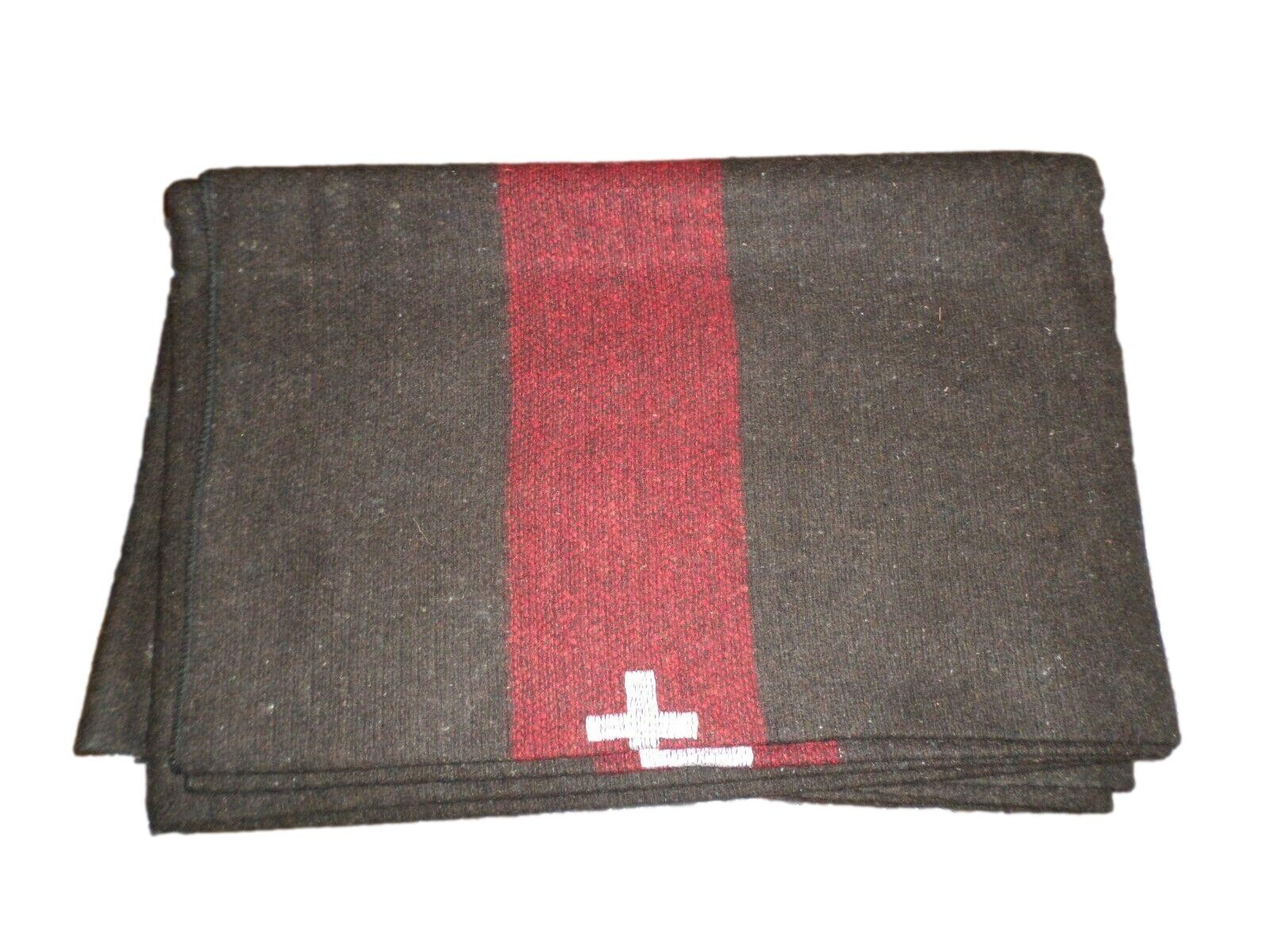 SWISS MILITARY STYLE ARMY WOOL BLANKET CAMPING SURVIVAL 60X84 HEAVY 4+ LBS NEW