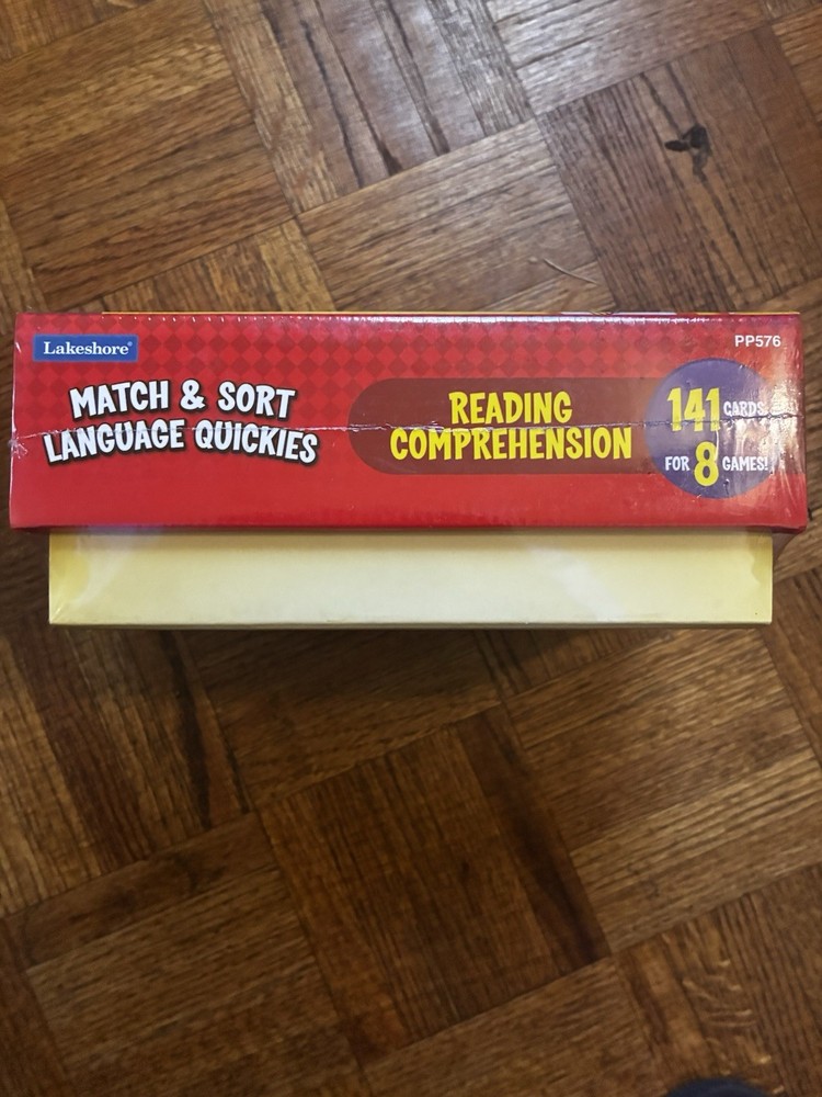 Lakeshore Match & Sort Language Quickies with Reading Comprehension and Phonics