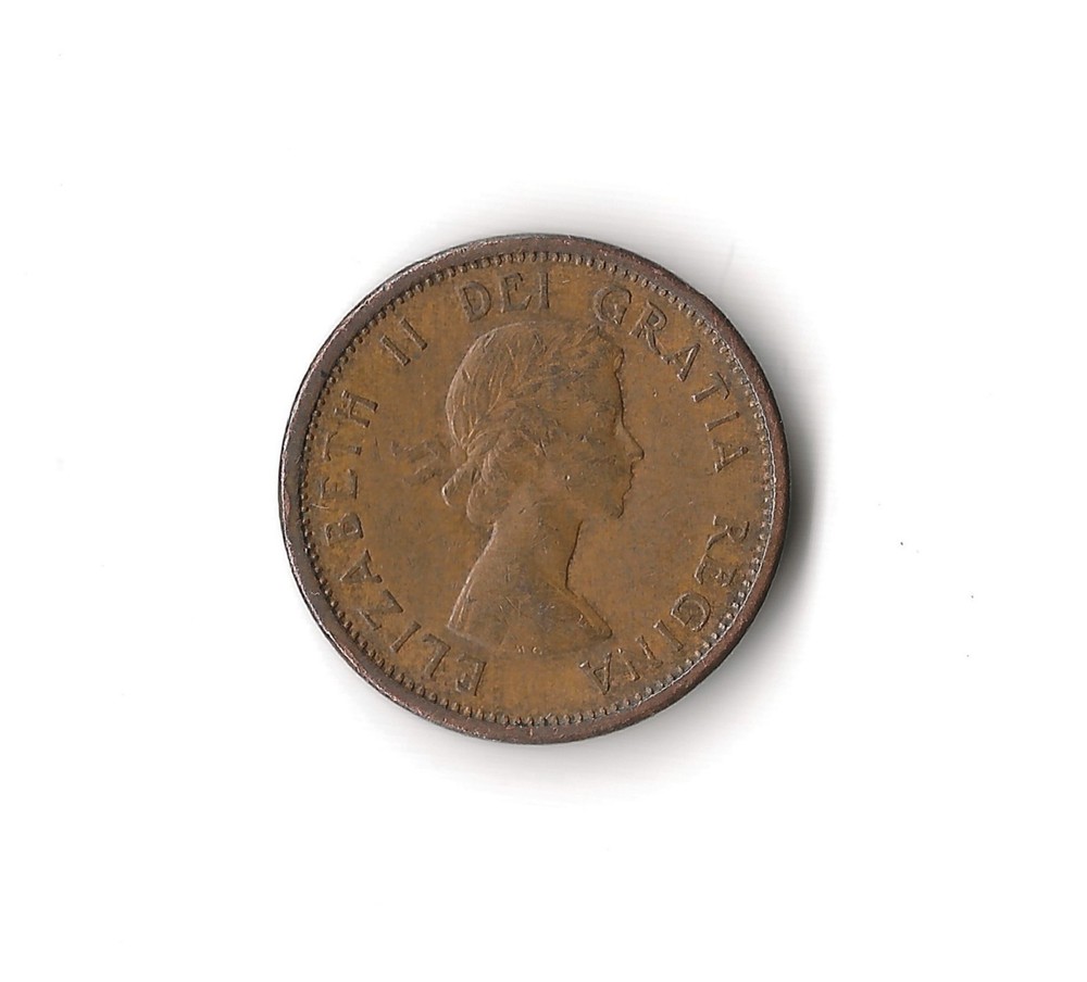 1960 Canada - 1 Cent - 456 - Bronze - 3.2g