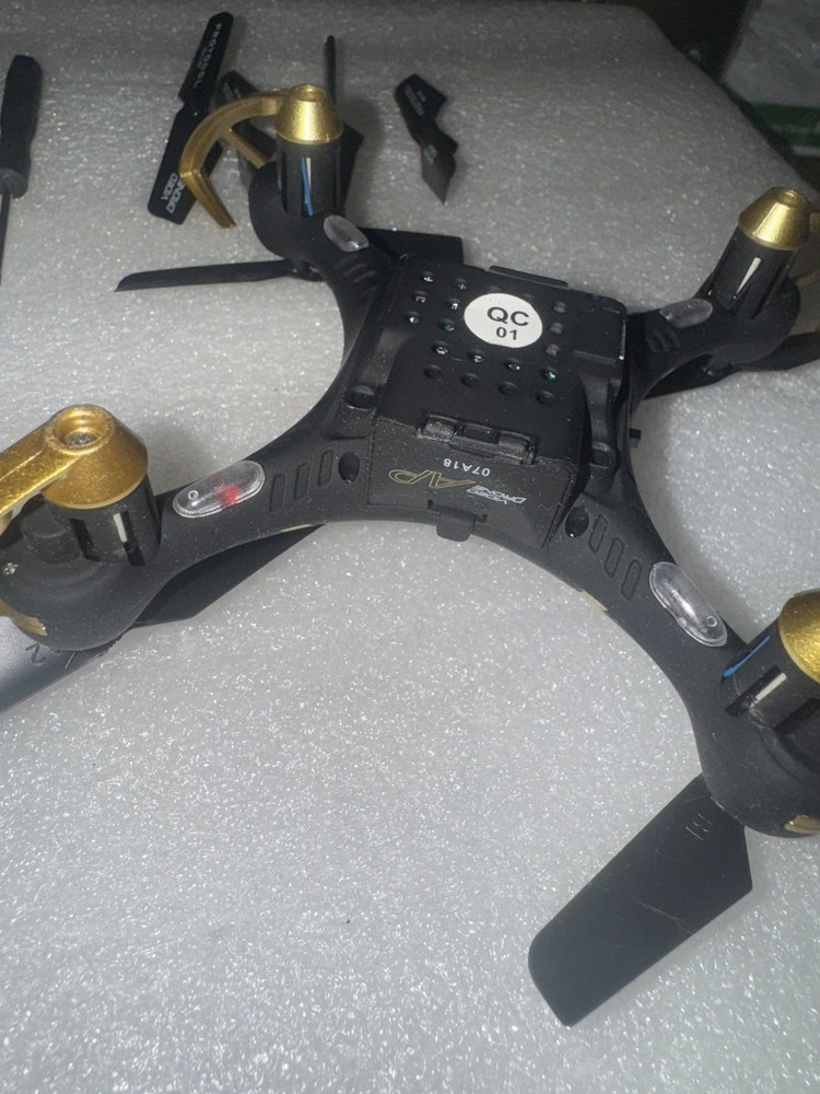 Protocol VideoDrone AP Drone with Remote Controller - Black/Gold tested