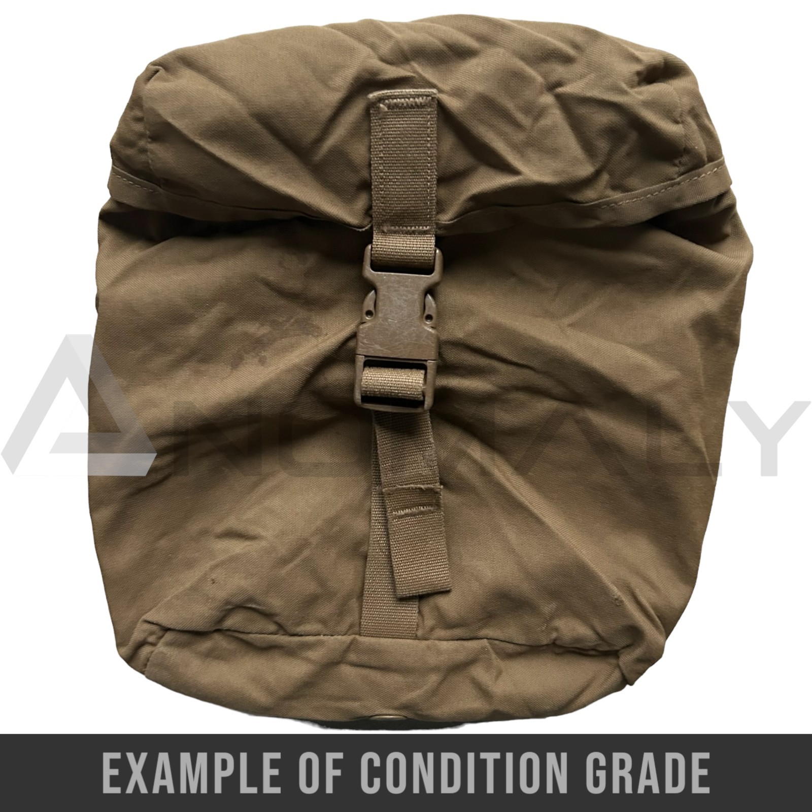 *Lot of 2 Qty* Used USMC FILBE Sustainment Pouch Coyote Brown Molle II FSBE