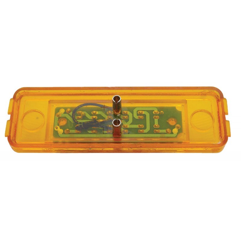 4 LED Reflector Rectangular Clearance Marker