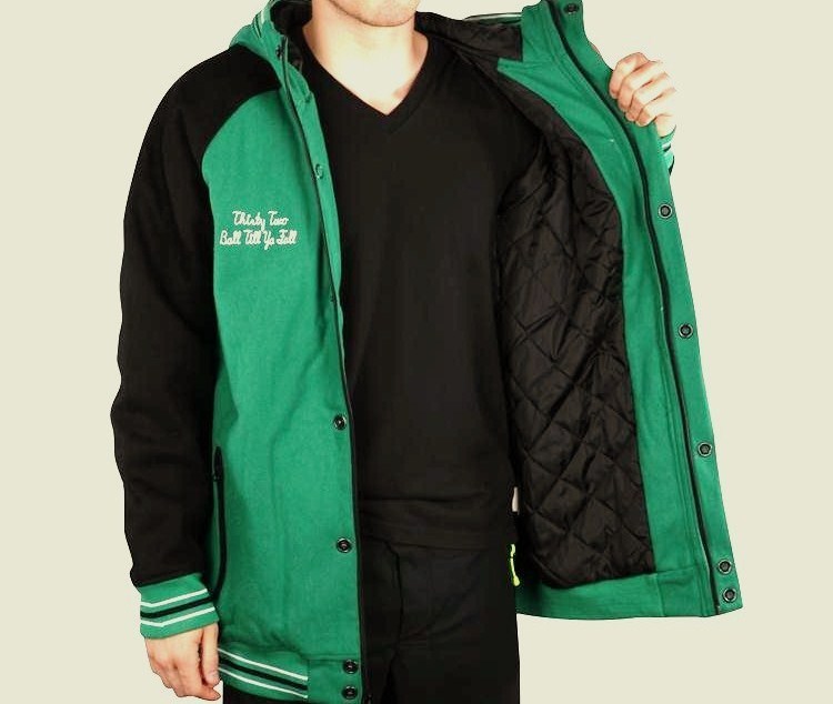 THIRTTWO Men's BEAN TOWN Soft Shell Jacket - Green - Small - NWT