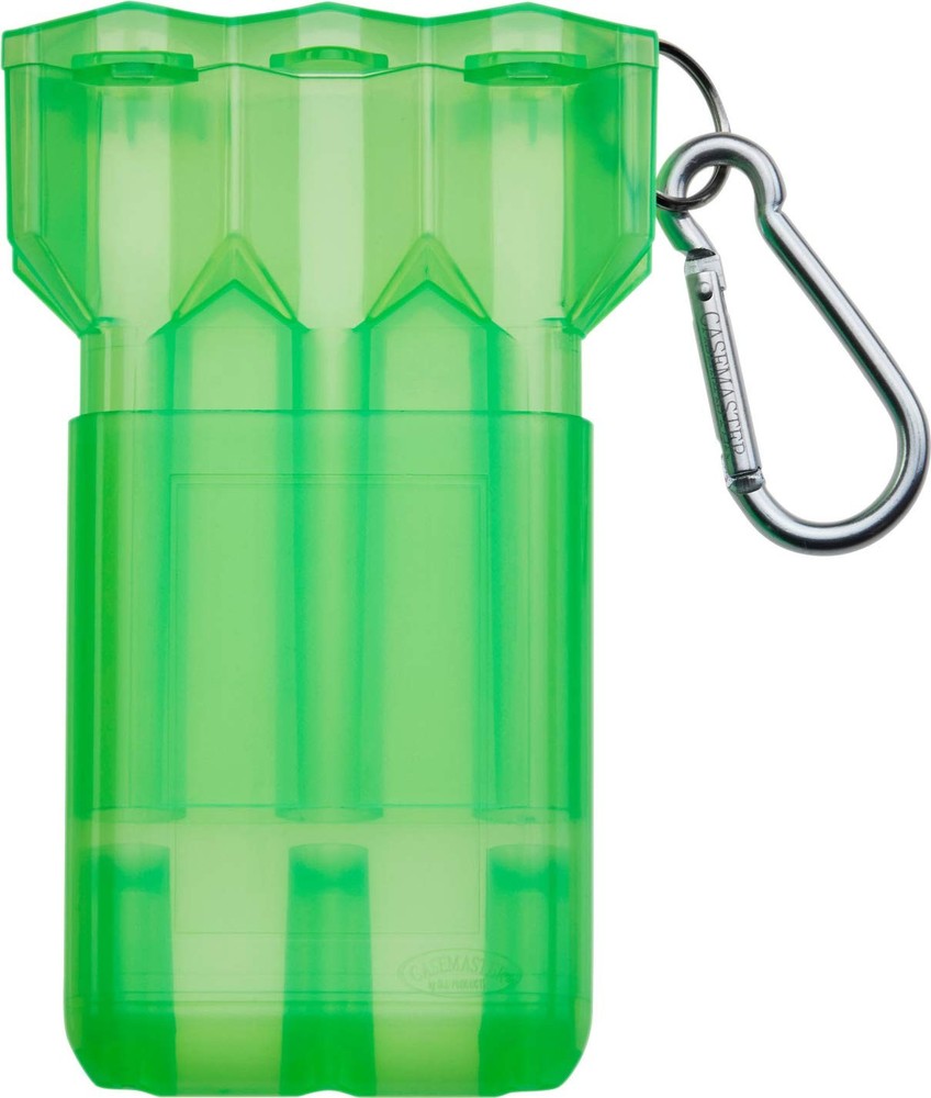 Neon Green Adjustable Dart Case Holds 3 Assembled Darts Customizable Colors