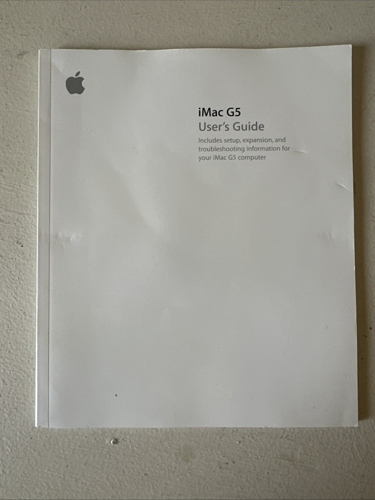 Power Mac G5 User Guide with 2 Installation Discs And Additional Hardware Test