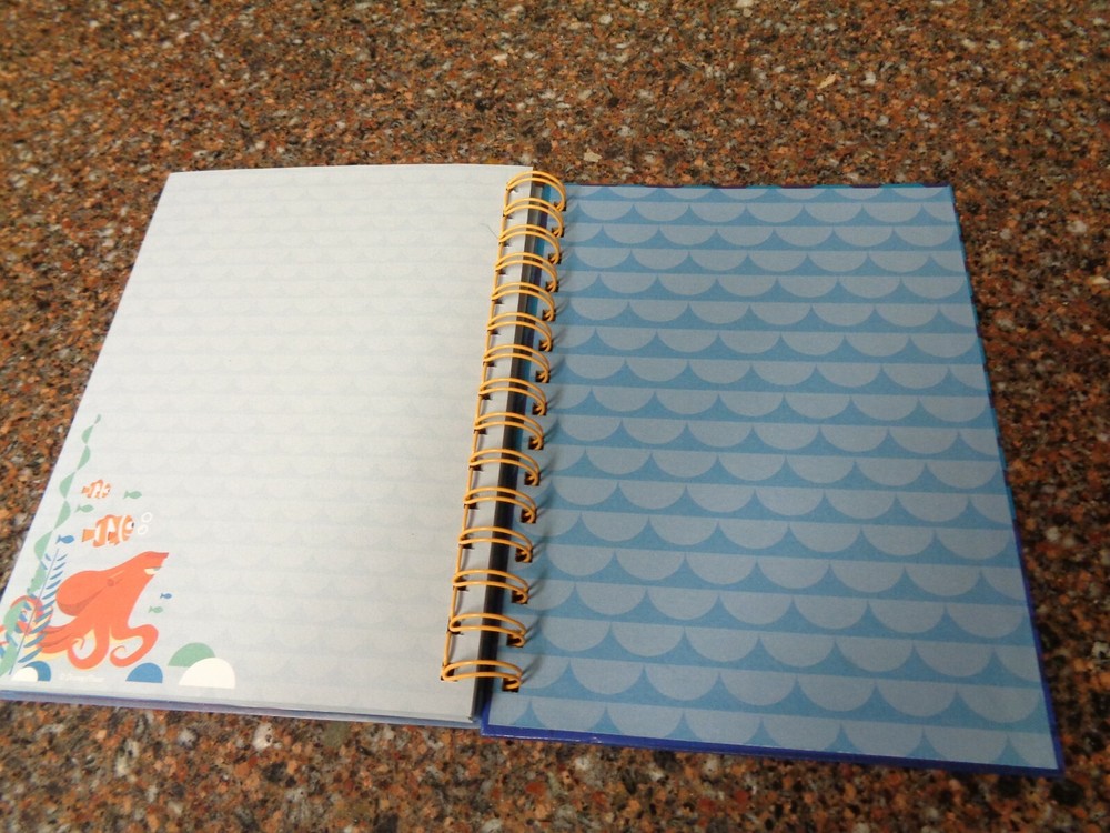 Disney Store Finding Dory Journal Diary Notebook Hank Nemo Brand New