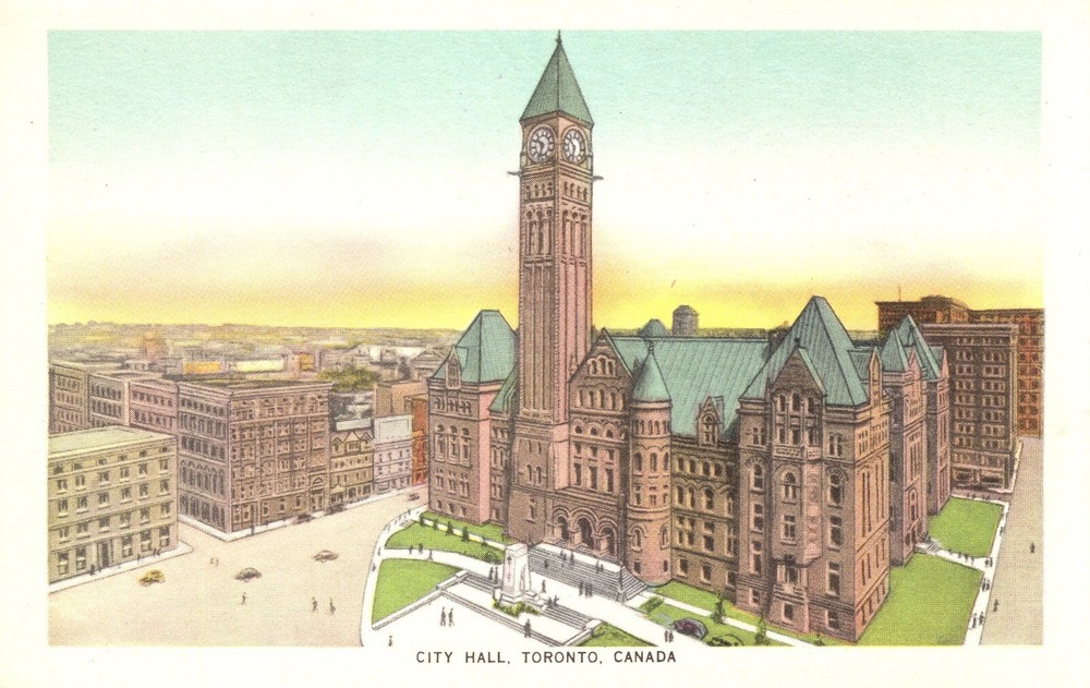 CITY HALL, TORONTO, CANADA - PC6484