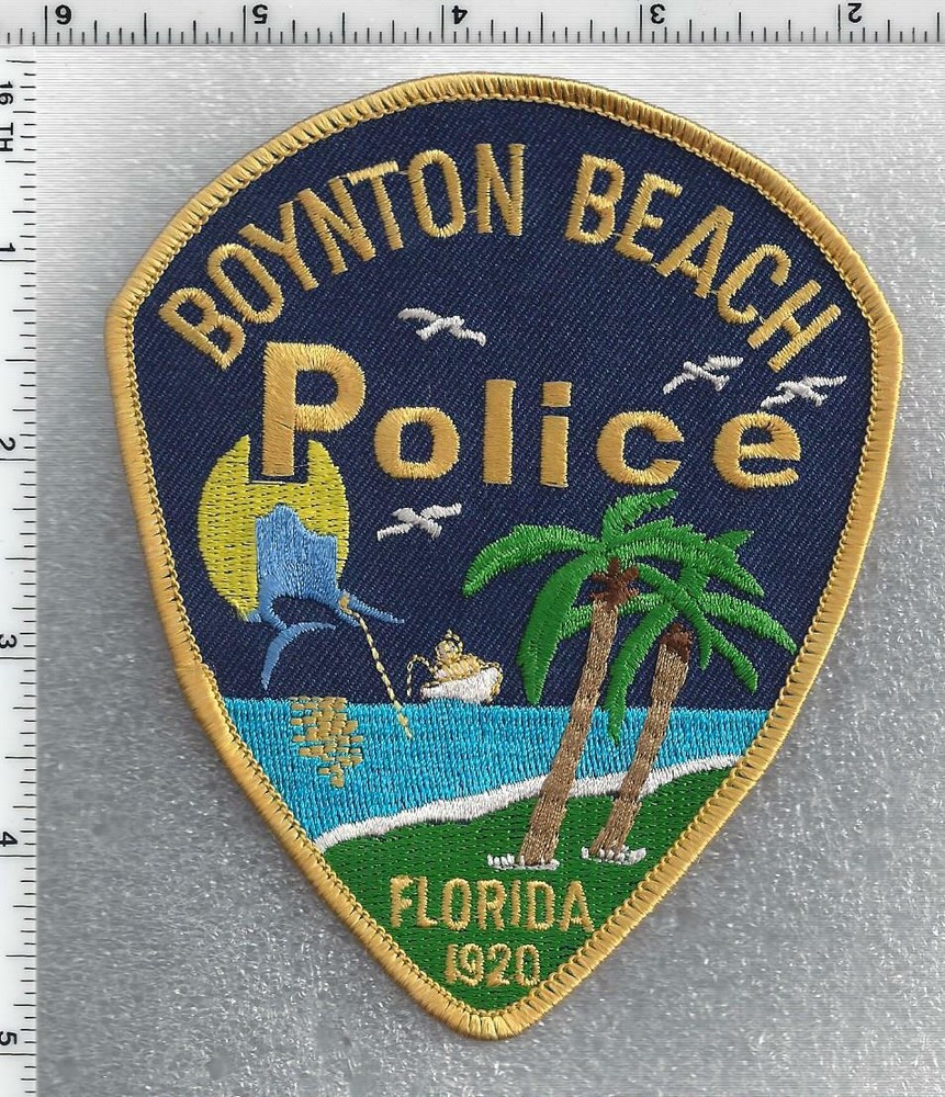Boynton Beach Police (Florida) 3rd Issue Shoulder Patch