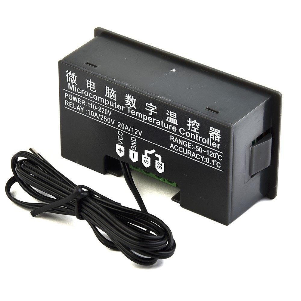 Digital Temperature Controller Thermostat Control Switch Regulator 12V/24V/220V