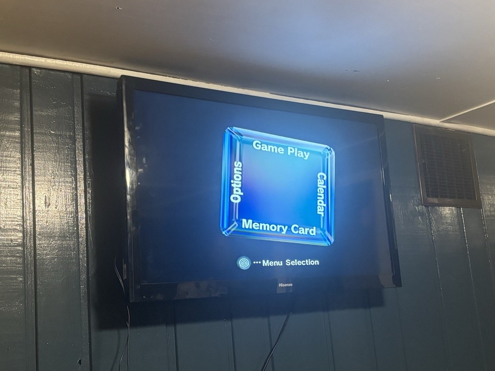 Nintendo GameCube Black DOL-001 Console TESTED w/ Controller MARIO Double Dash