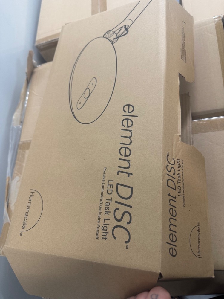 Humanscale ELEMENT Disc Lamp LED Light Disc Technology Base Excellent Condition