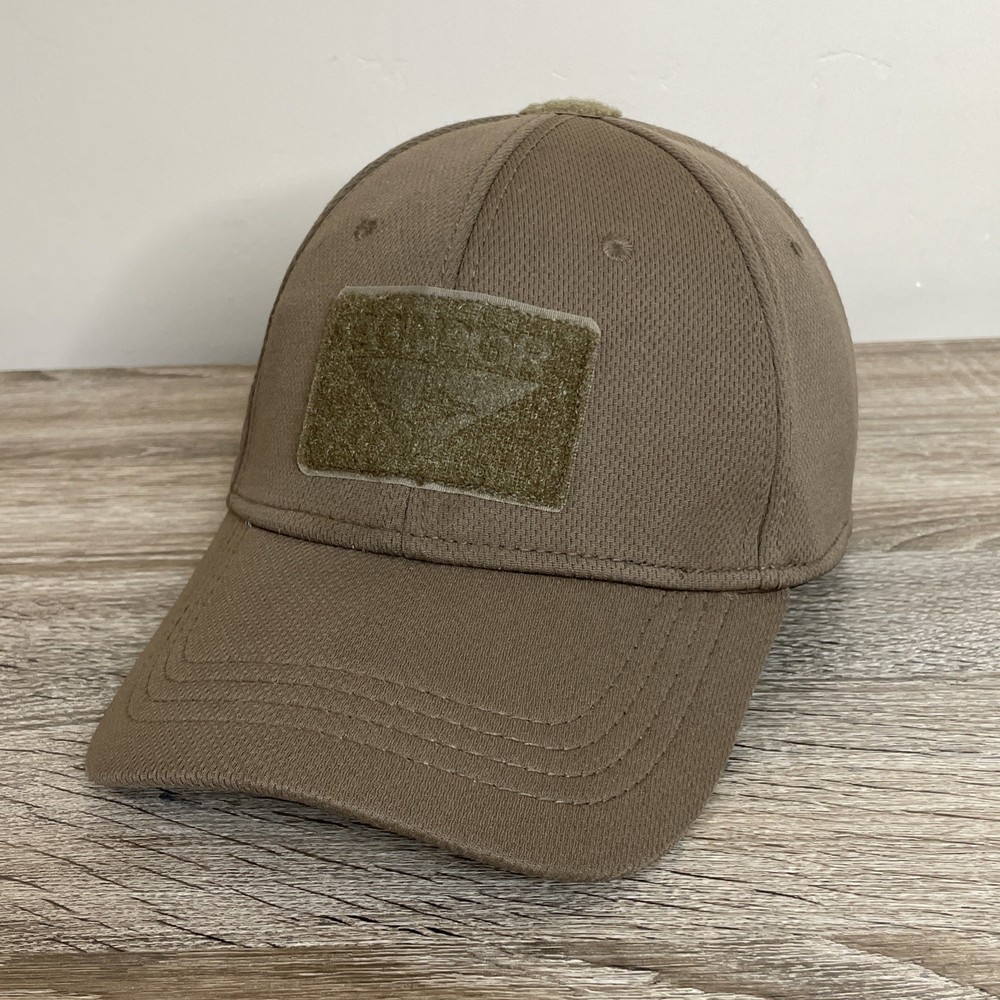 Condor Tactical Hat Cap Tan Large Flex Fit Hook Loop Patch Military Large