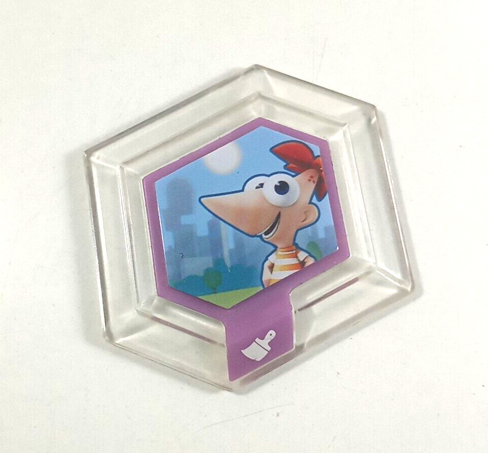 DISNEY INFINITY CHARACTER Figure PHINEAS & Disc