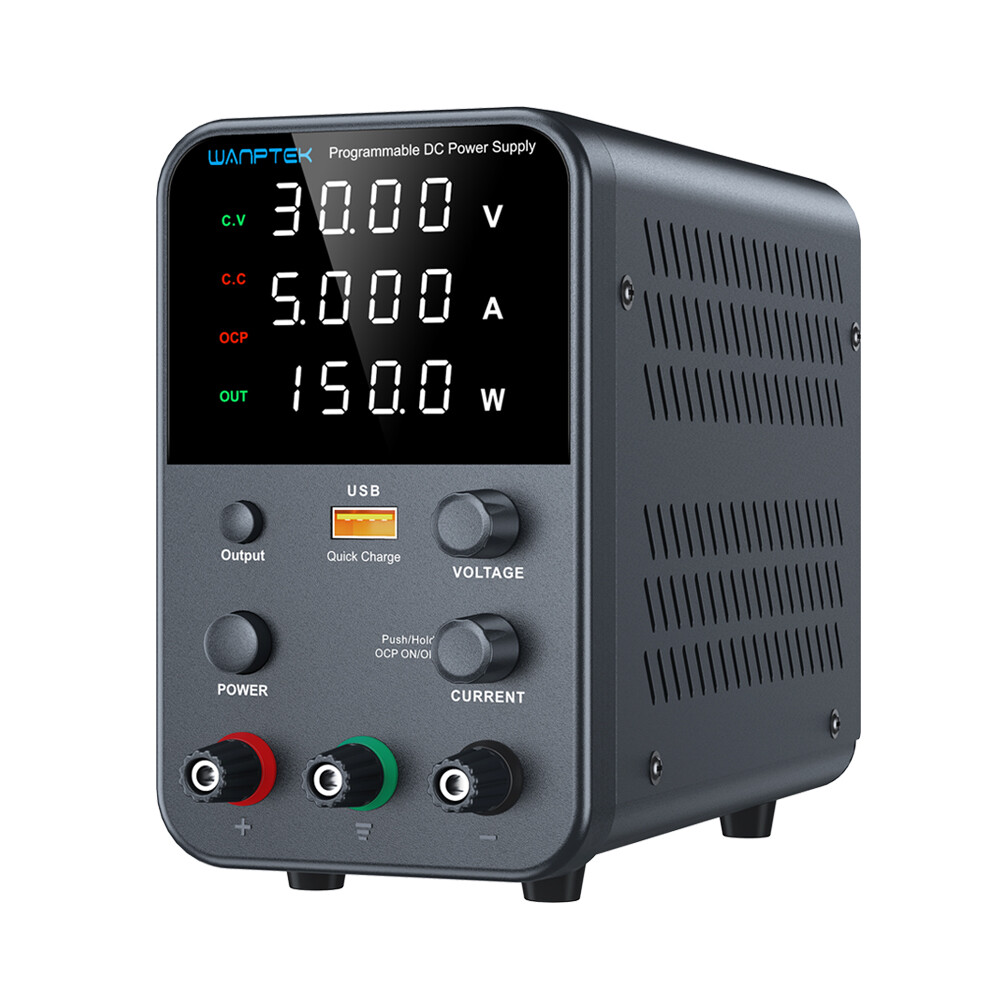 WPS 30V 5A Lab DC Power Supply Adjustable Variable  programmable Bench Switching