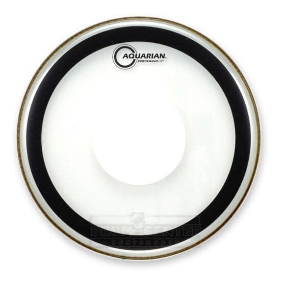 Aquarian Performance II Clear Drumhead 18" w/Power Dot