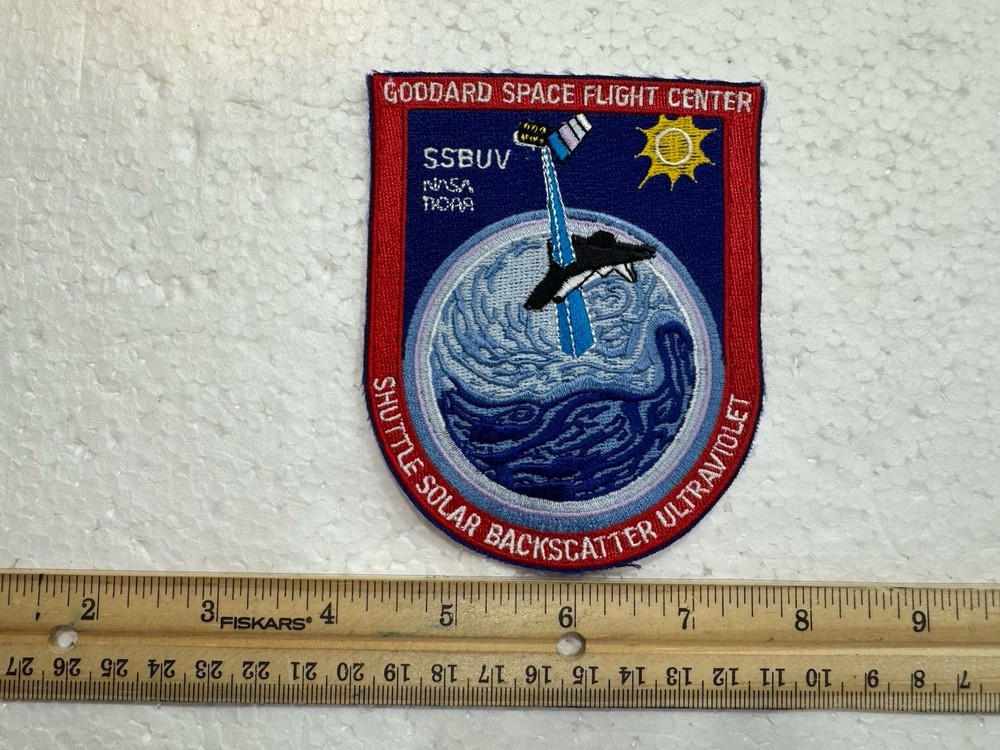 Vintage NASA Space Shuttle Patch - Shuttle Solar Backscatter Ultraviolet