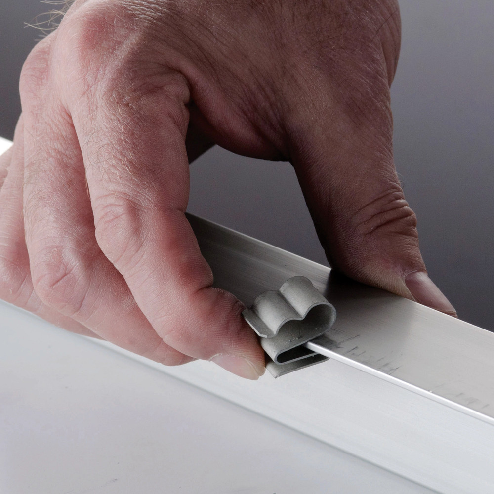 100pc CADDY ERICO SCSOL1A Solar Panel 2-Cable/Wire Managment Clips Snap Retainer