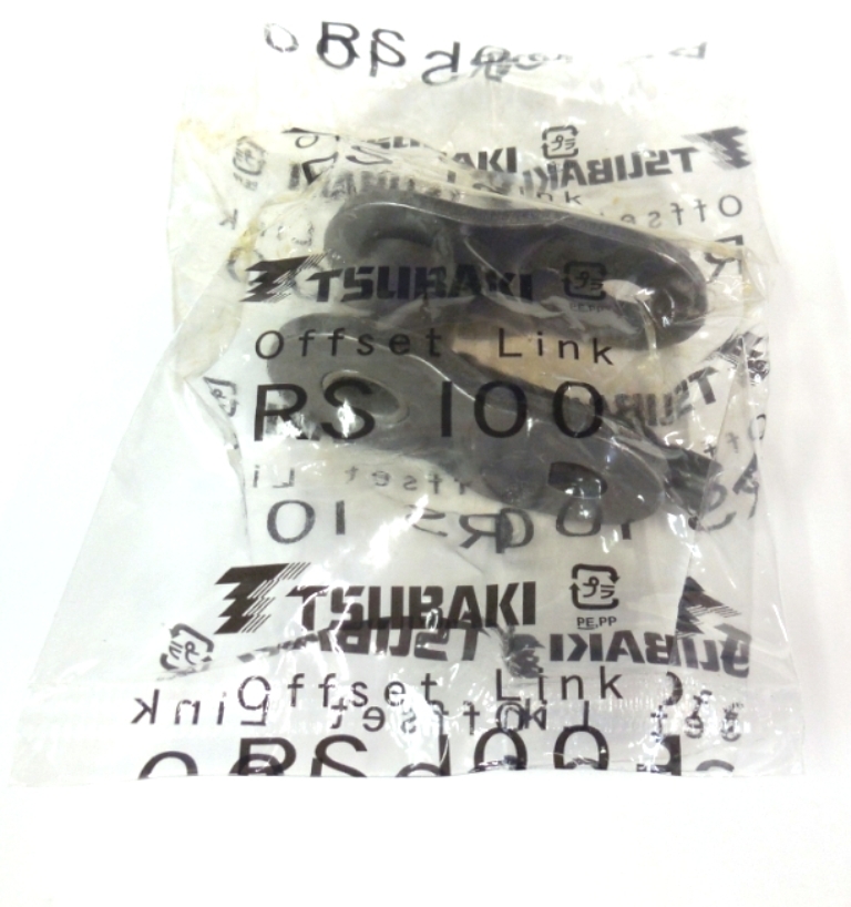 TSUBAKI  OFFSET ROLLER CHAIN LINK 100 OL, NIB