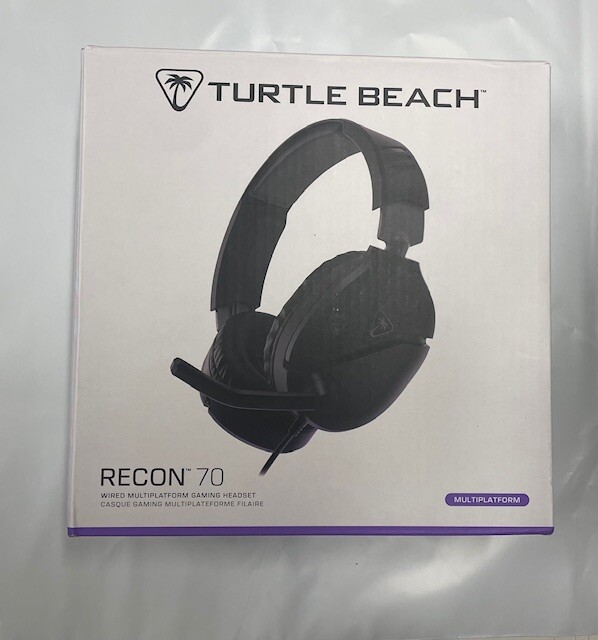 Turtle Beach Recon 70 Multiplatform Gaming Headset for PS5, PS4, Xbox  USED