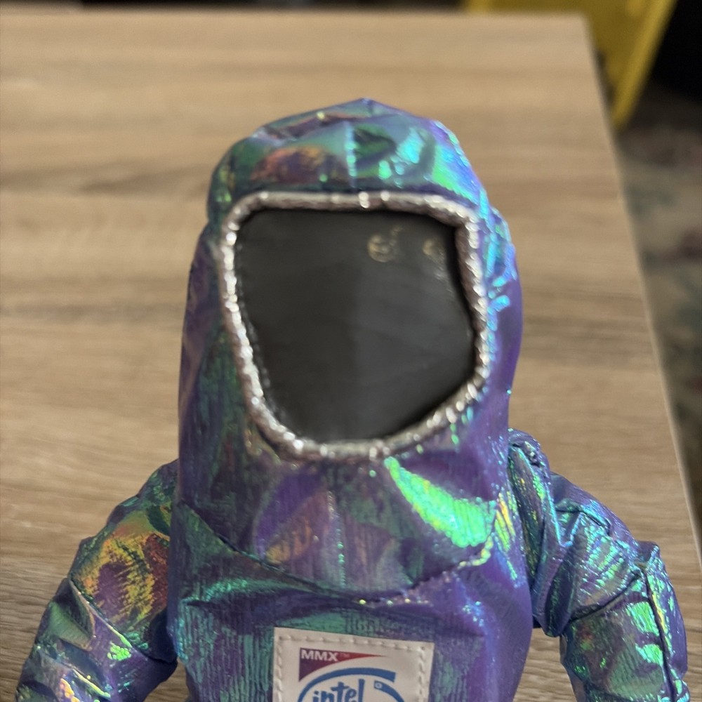 Vintage Intel Inside BUNNY PEOPLE 1997 Pentium II Processor IT Computer Plush 8”