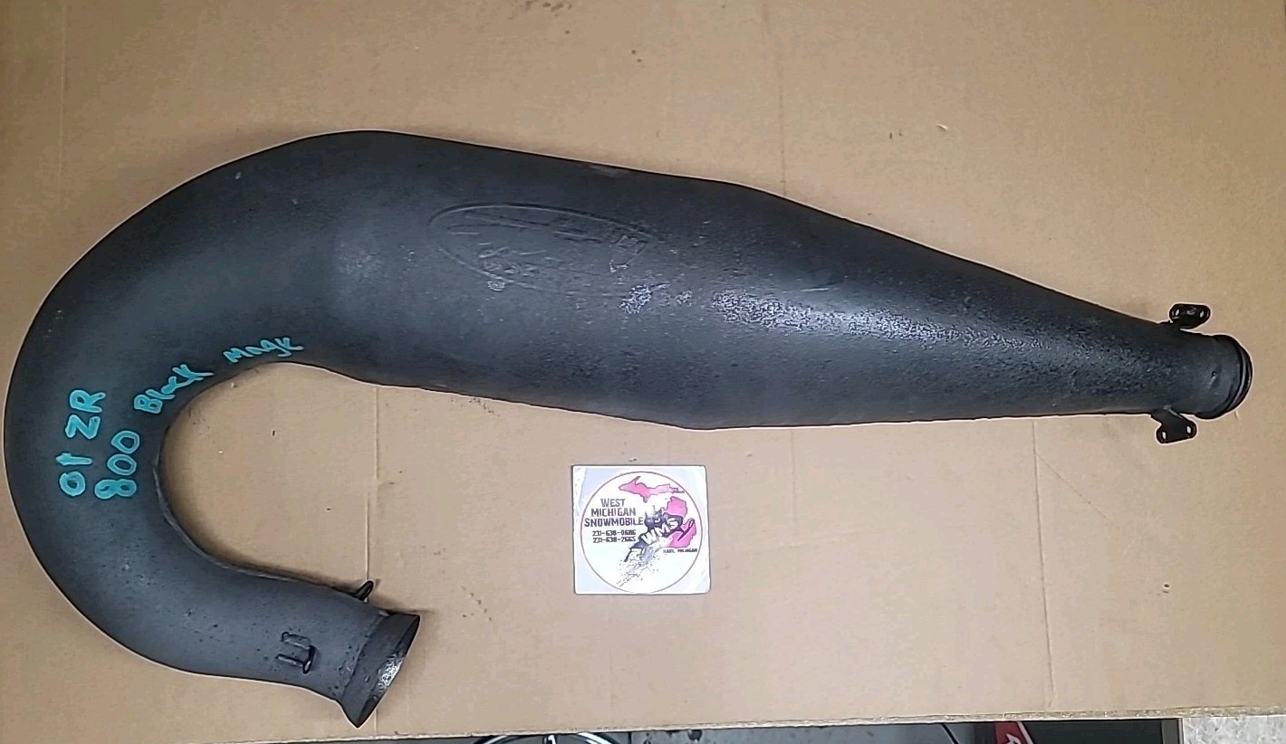 Arctic Cat ZR/ZL/Mountain Cat 800 Black Magic Exhaust Expansion Chamber Pipe