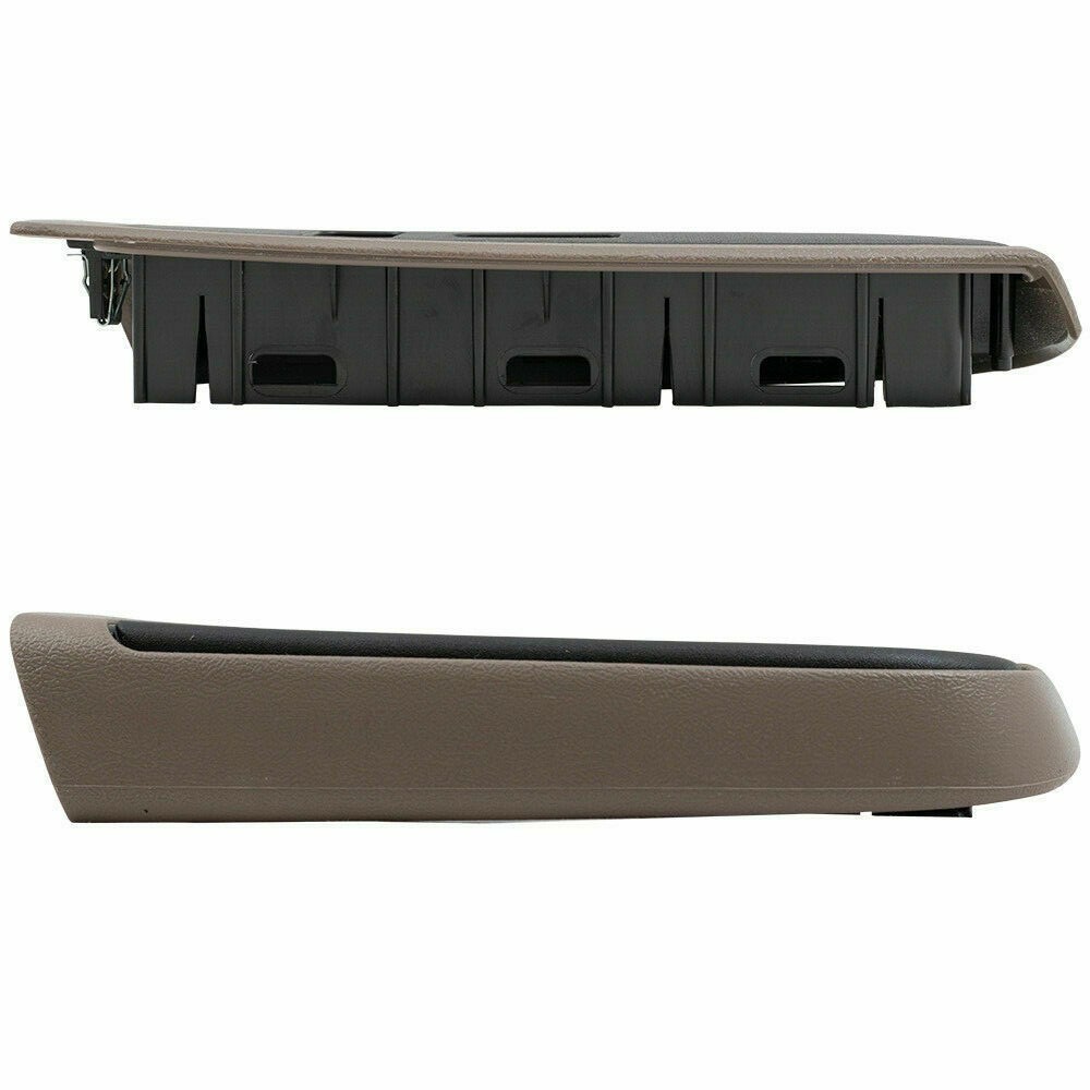 New Front Tan Window Switch Trim Bezel Set For 2003-2007 Silverado Sierra